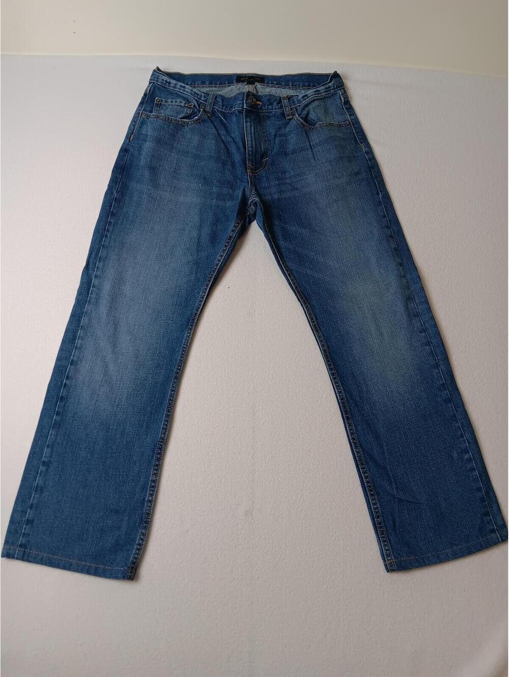 Banana Republic Vintage Straight Jeans Mens 33x30 Blue Medium Wash Denim Casual